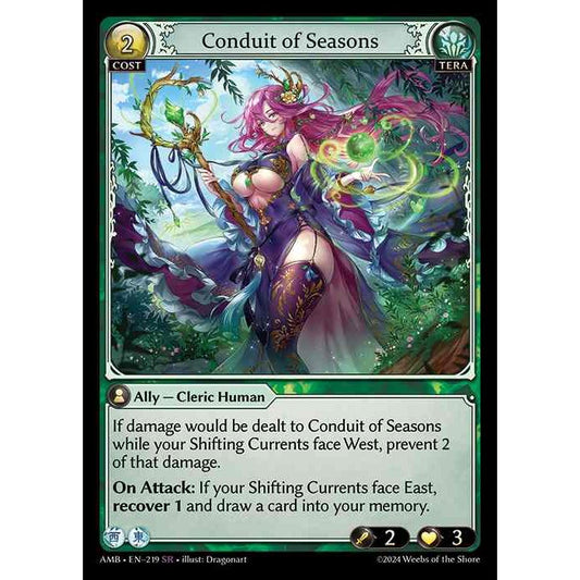 [Tera] Conduit of Seasons [AMB219-SR]

[Grand Archive TCG]