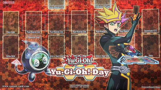【遊戯王】 プレイマット プレイメーカー＆リンクリボー (遊戯王の日) (袋なし)