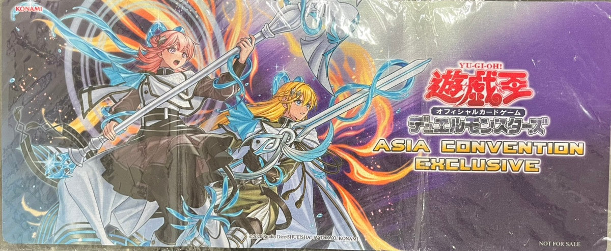 【遊戯王】 プレイマット エクソシスターズ・マニフィカ (ハーフサイズ) (ASIA CONVENTION EX CLUSIVE) (袋あり)[遊戯王]