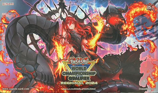 【遊戯王】 プレイマット 賜炎の咎姫 (WCQ REGIONAL 2024) (袋なし)