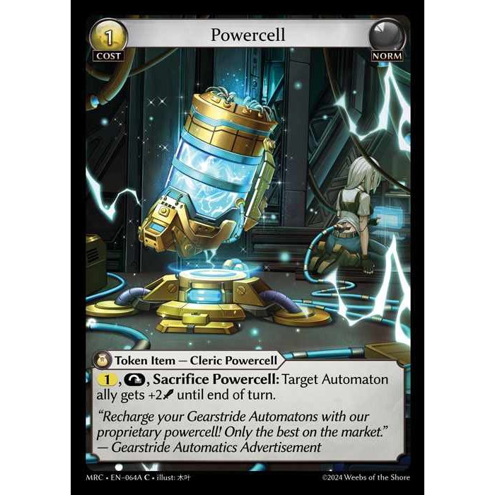 [Alter] [Norm] Powercell [MRC064A-C]  Mercurial Heart Alter Edition - Grand Archive TCG