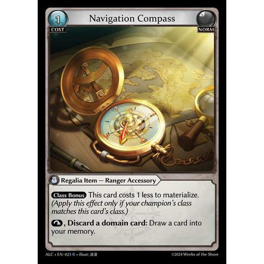 [Alter版] [Norm] Navigation Compass [ALC023-R]

[Grand Archive TCG]