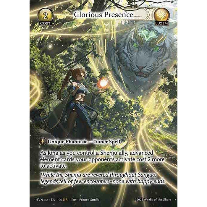 【FOIL】[Luxem] Glorious Presence [HVN-196-UR][Grand Archive TCG]