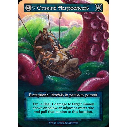 [Water] Ormund Harpooneers [beta-Exceptional]

[Sorcery]