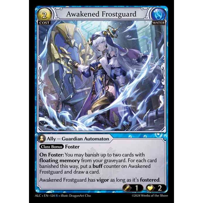 [Alter版] [Water] Awakened Frostguard [ALC124-R]

[Grand Archive TCG]