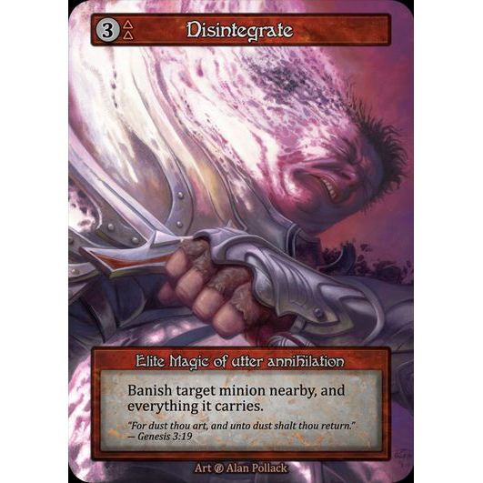 [Fire] Disintegrate [beta-Elite]

[Sorcery]