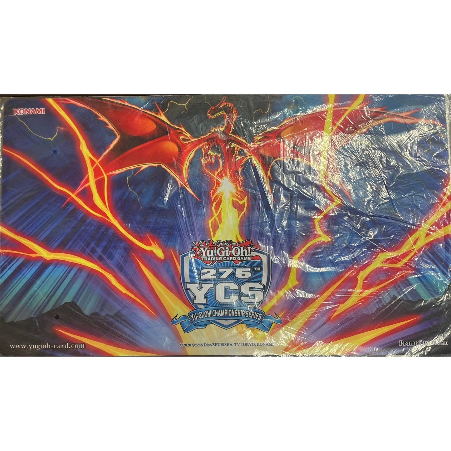 【遊戯王】 プレイマット サンダーボルト (YCS) (袋あり)