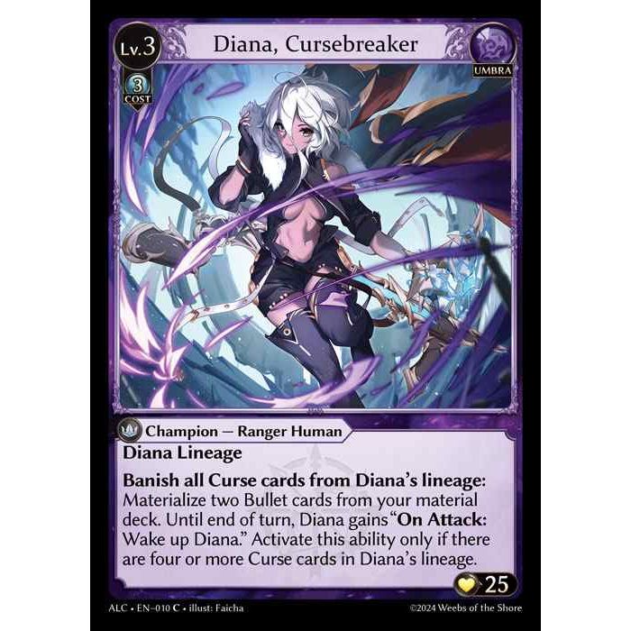 [Alter版] [Umbra] Diana, Cursebreaker [ALC010-C]

[Grand Archive TCG]