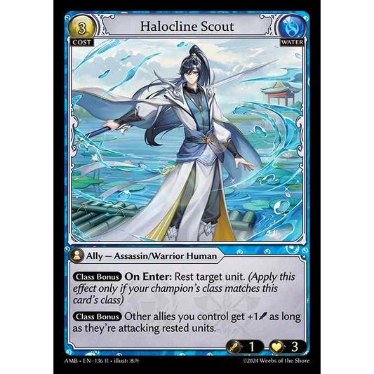 [Water] Halocline Scout [AMB136-R]

[Grand Archive TCG]