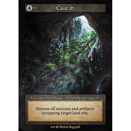 [Earth] Cave-In [beta-Exceptional]

[Sorcery]