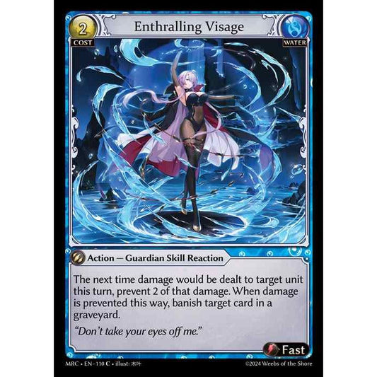 [Alter] [Water] Enthralling Visage [MRC110-C]  Mercurial Heart Alter Edition - Grand Archive TCG