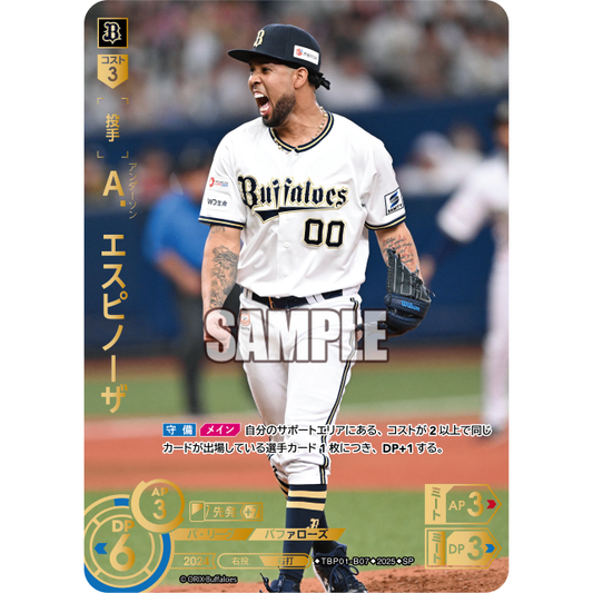 A.エスピノーザ(SP)(TBP01-B07)
  ドリームオーダー