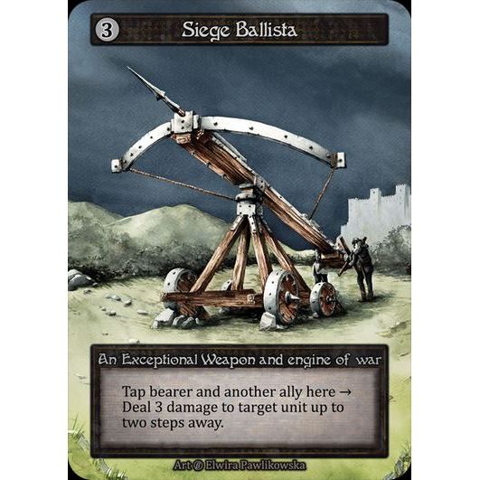 [Artifact] Siege Ballista [beta-Exceptional]

[Sorcery]