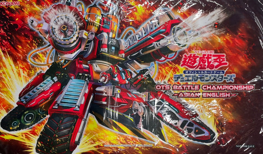【遊戯王】 プレイマット R－ACEタービュランス (OTS BATTLE CHAMPIONSHIP-ASIAN ENGLISH-) (袋あり)  - 遊戯王