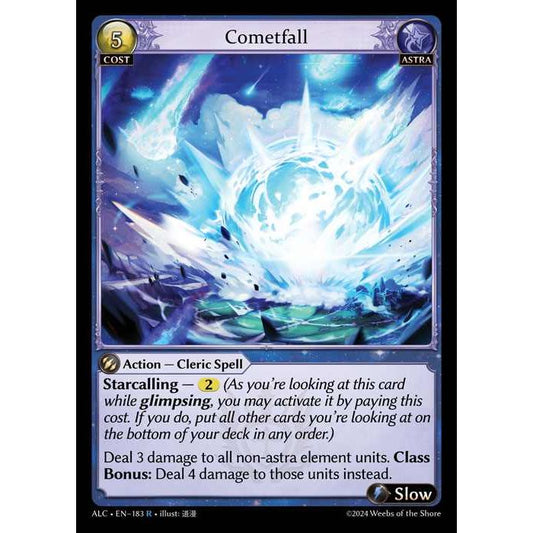 [Alter版] [Astra] Cometfall [ALC183-R]

[Grand Archive TCG]