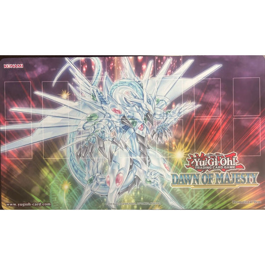 【遊戯王】 プレイマット シューティングセイヴァースタードラゴン (DAWN OF MAJESTY) (袋なし)